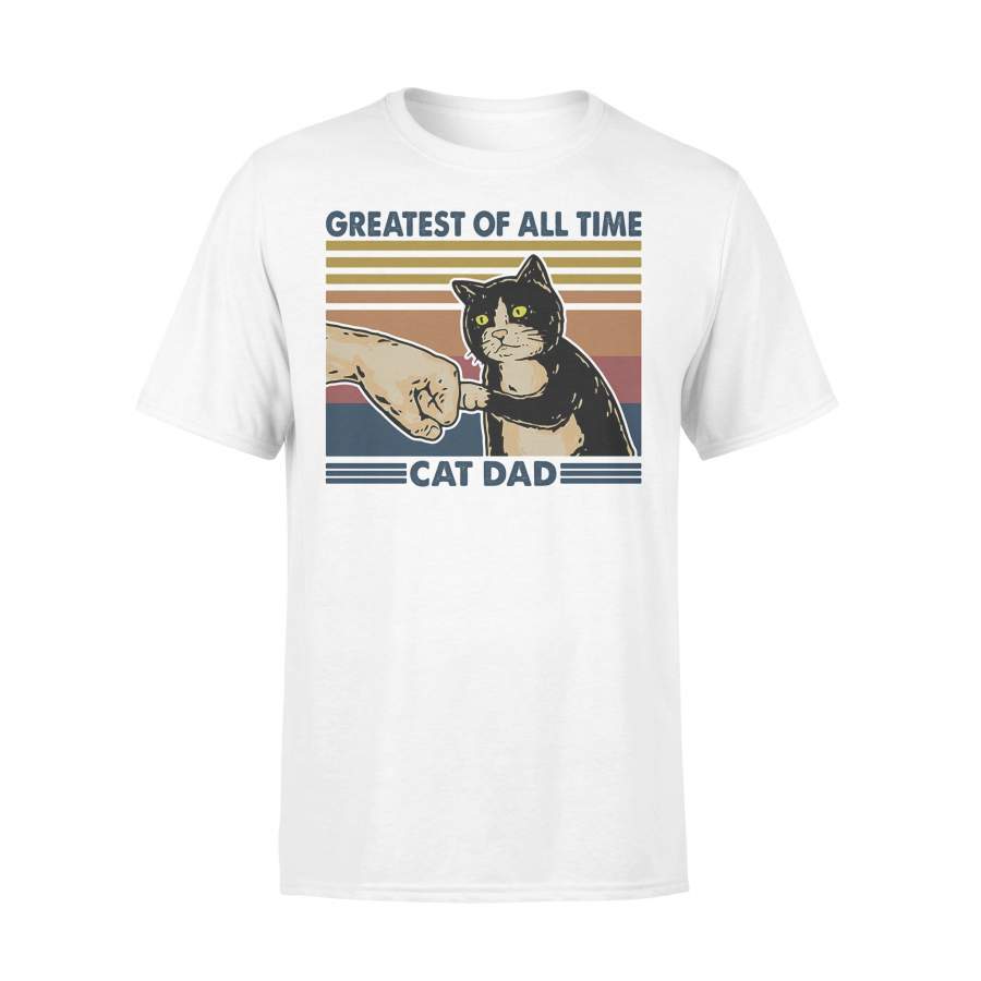 Greatest Of All Time Cat Dad Vintage T-shirt