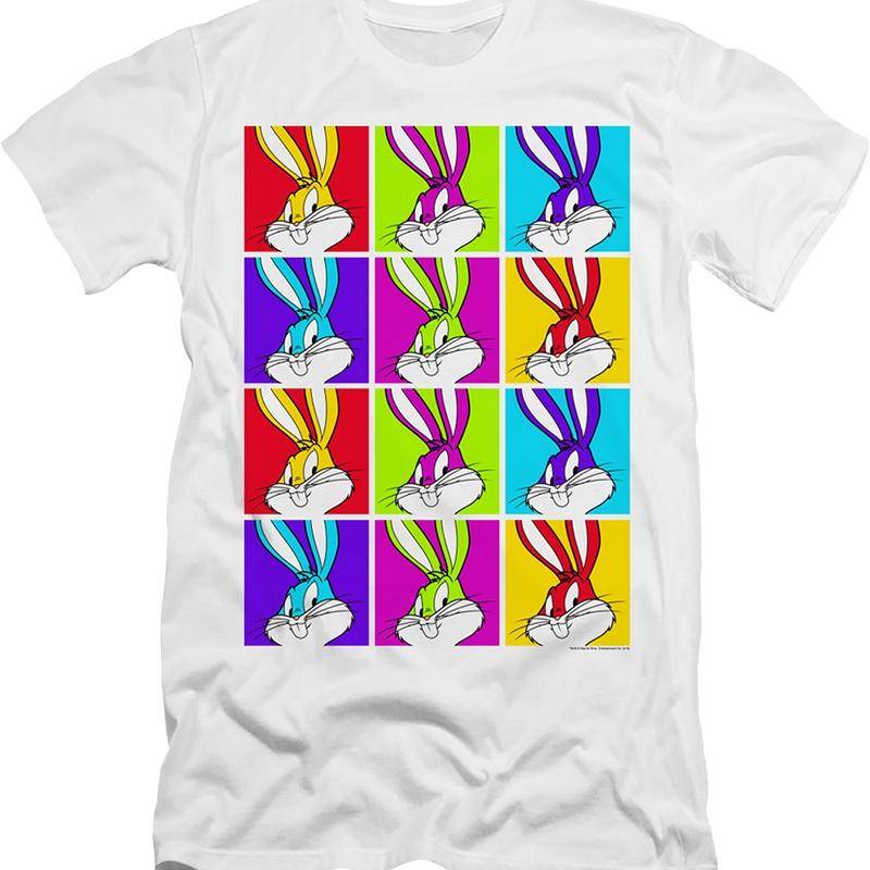 Bugs Bunny Pop Art Looney Tunes T-Shirt