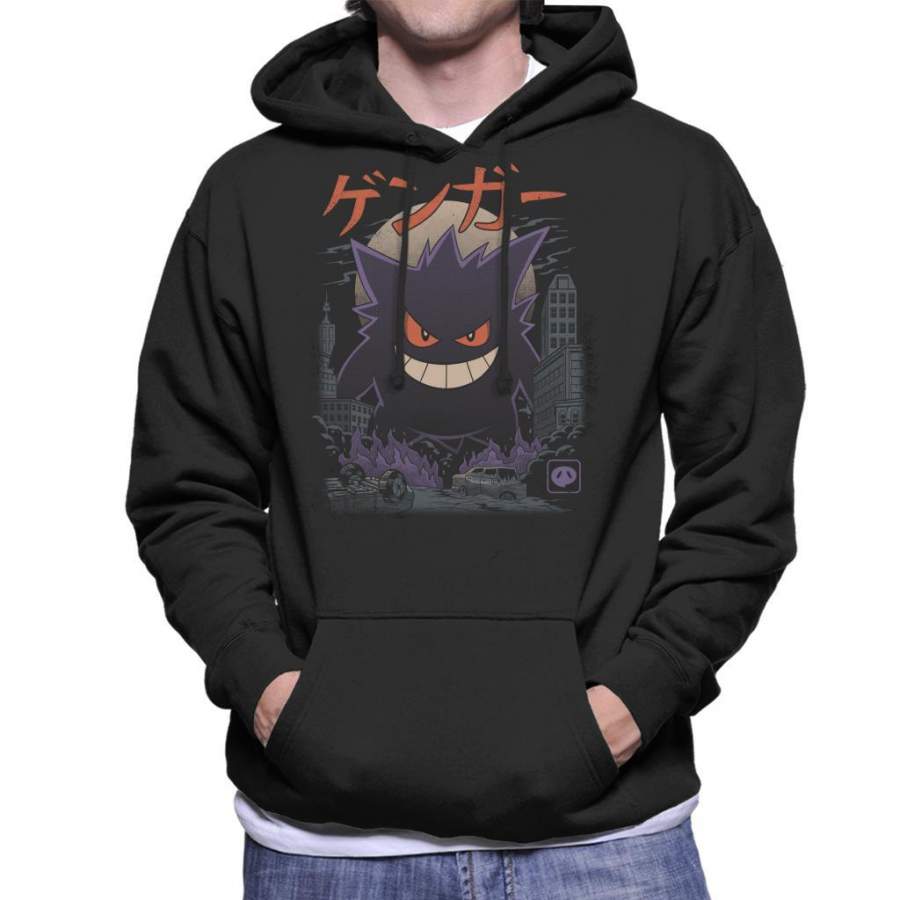 Pokemon Gengar Kaiju Mix Men’s Hooded Sweatshirt