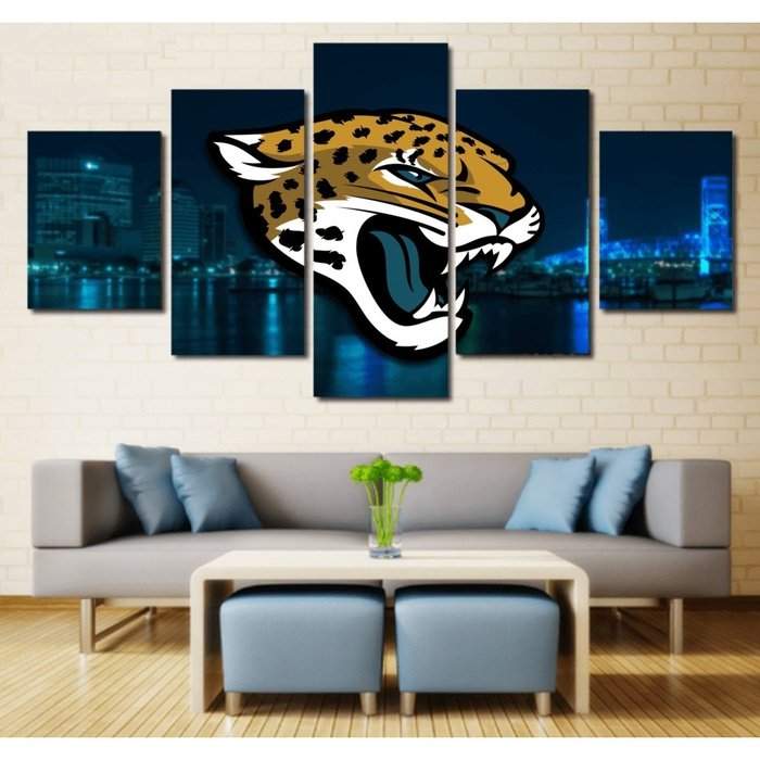 Jacksonville Jaguars Wall Art Canvas Painting Decor Poster 8231