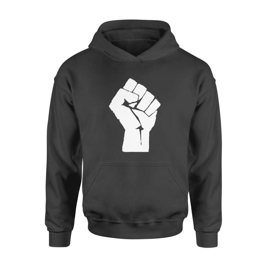 Black Power Fist Social Justice Black Lives Matter Tee – Standard Hoodie