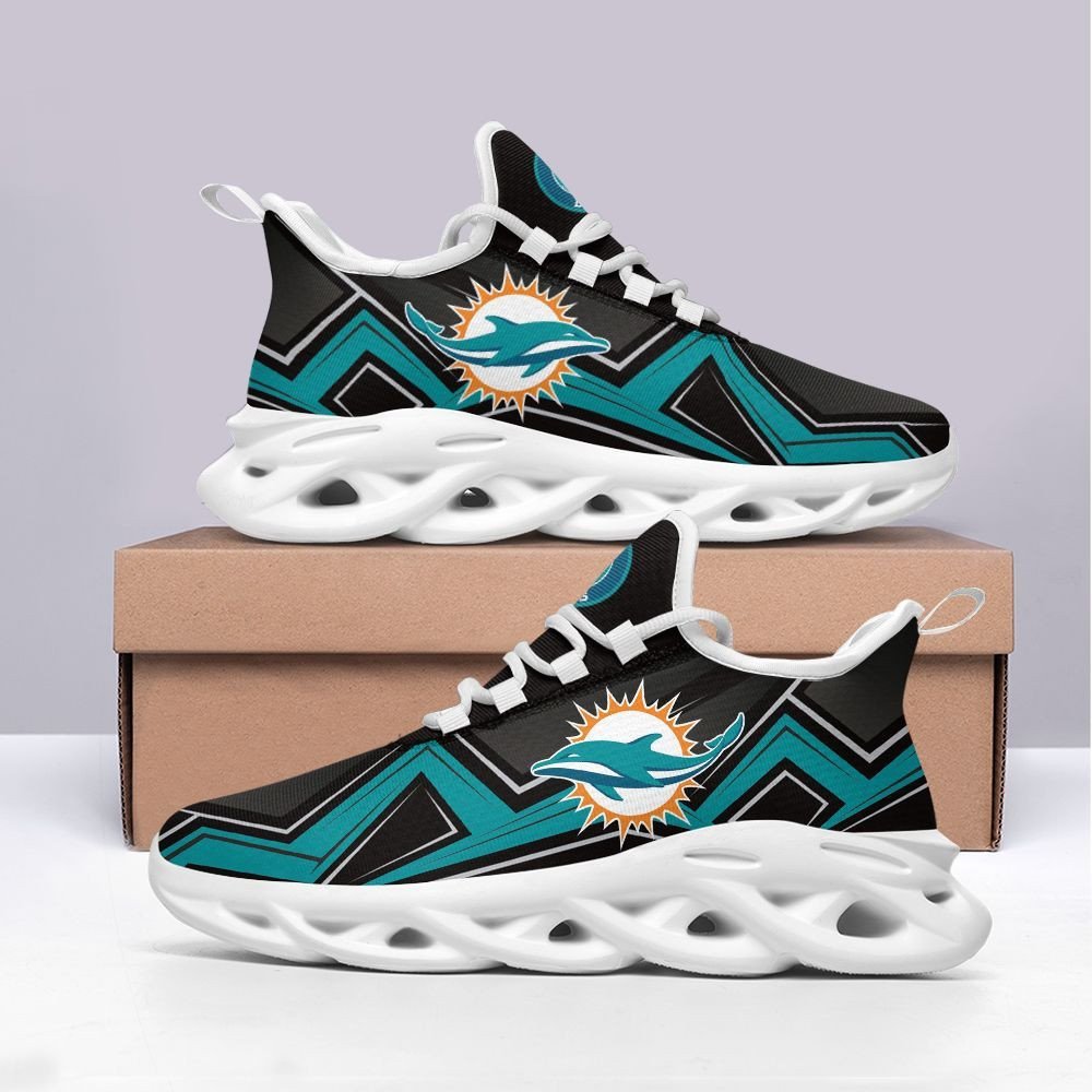 Miami Dolphins Yezy Running Sneakers Art 349