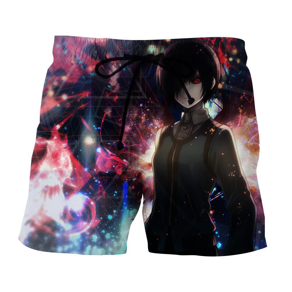 Tokyo Ghoul Touka Kirishima The Rabbit 3D Dope Print Shorts