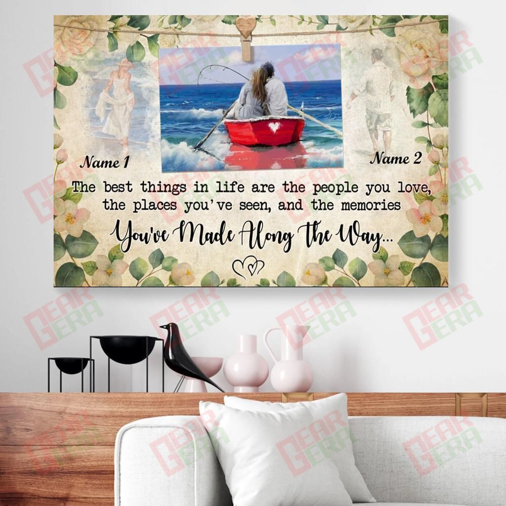 Canvas Wall Art The Best Things In Life Are The People You Love Fishing Horizontal Canvas Wall Art Stunning� Living Room Bedroom Bathroom Home Decoration