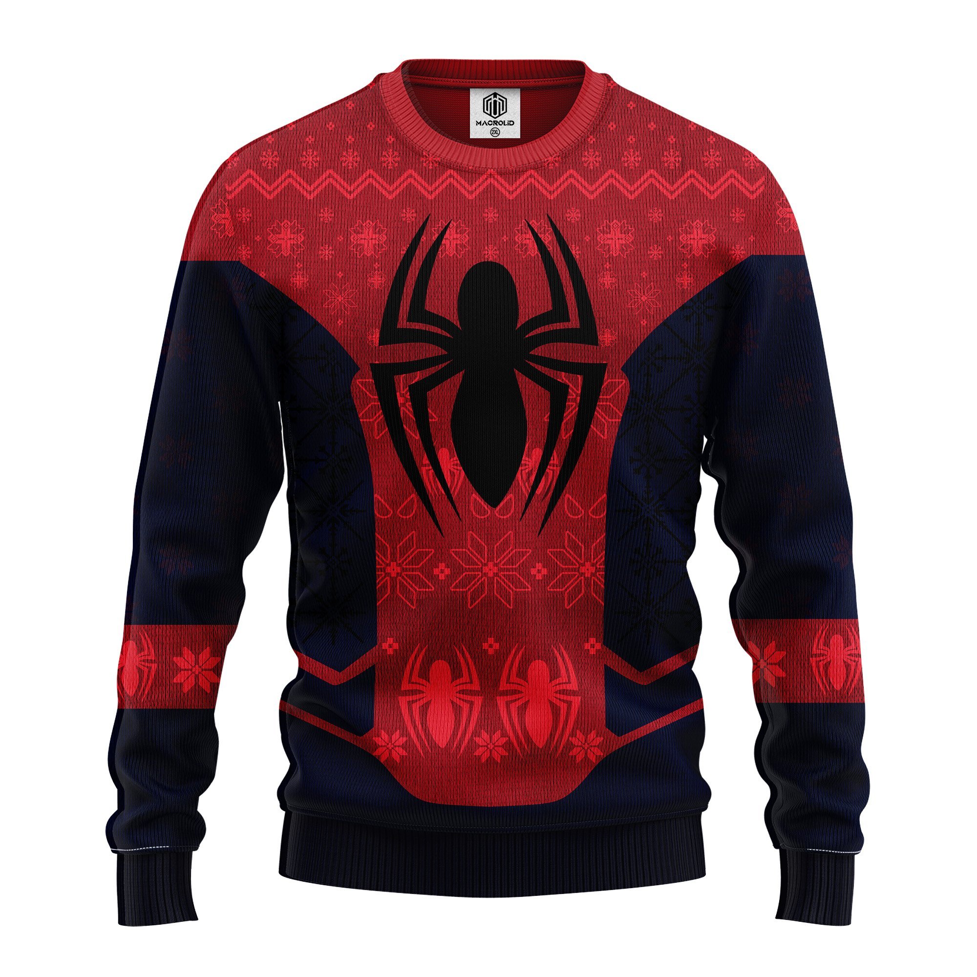 Spiderman Custom Christmas Sweater Amazing Gift Idea Thanksgiving Gift T-Shirt