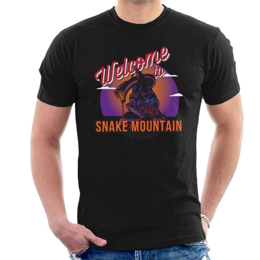 Welcome To Snake Mountain He Man Masters Of The Universe Men’s T-Shirt