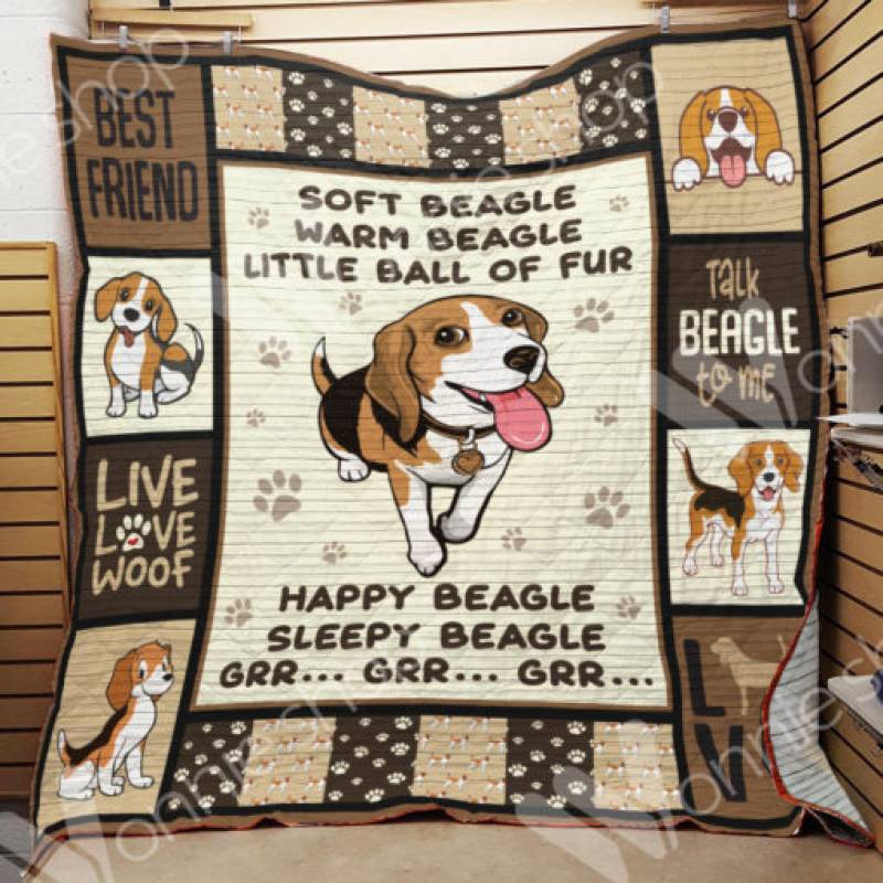 Beagle Dog Blanket NOV2001 70O56