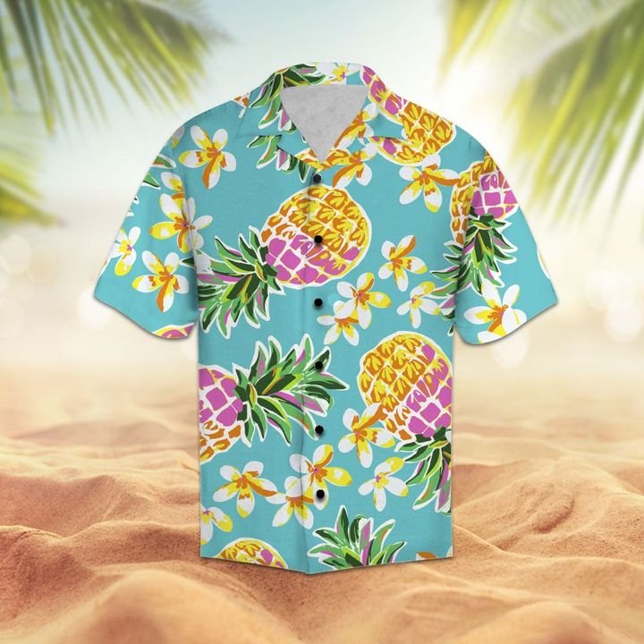 Amazing Pineapple Hawaiian Shirt Summer Button Up For Men, Women, Couple