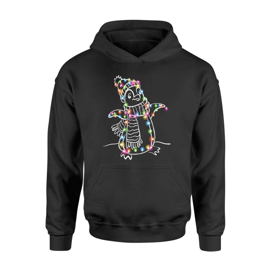 Christmas Penguin T-Shirt Gift – Standard Hoodie