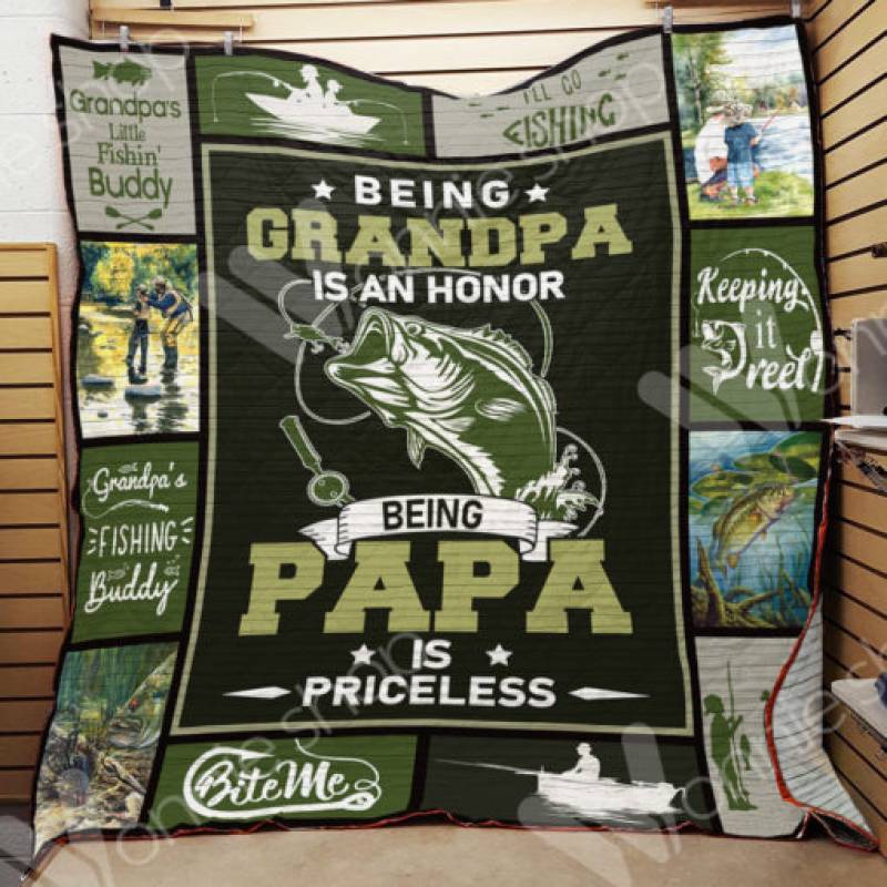 Fishing Papa NOV1402 87O42 Blanket