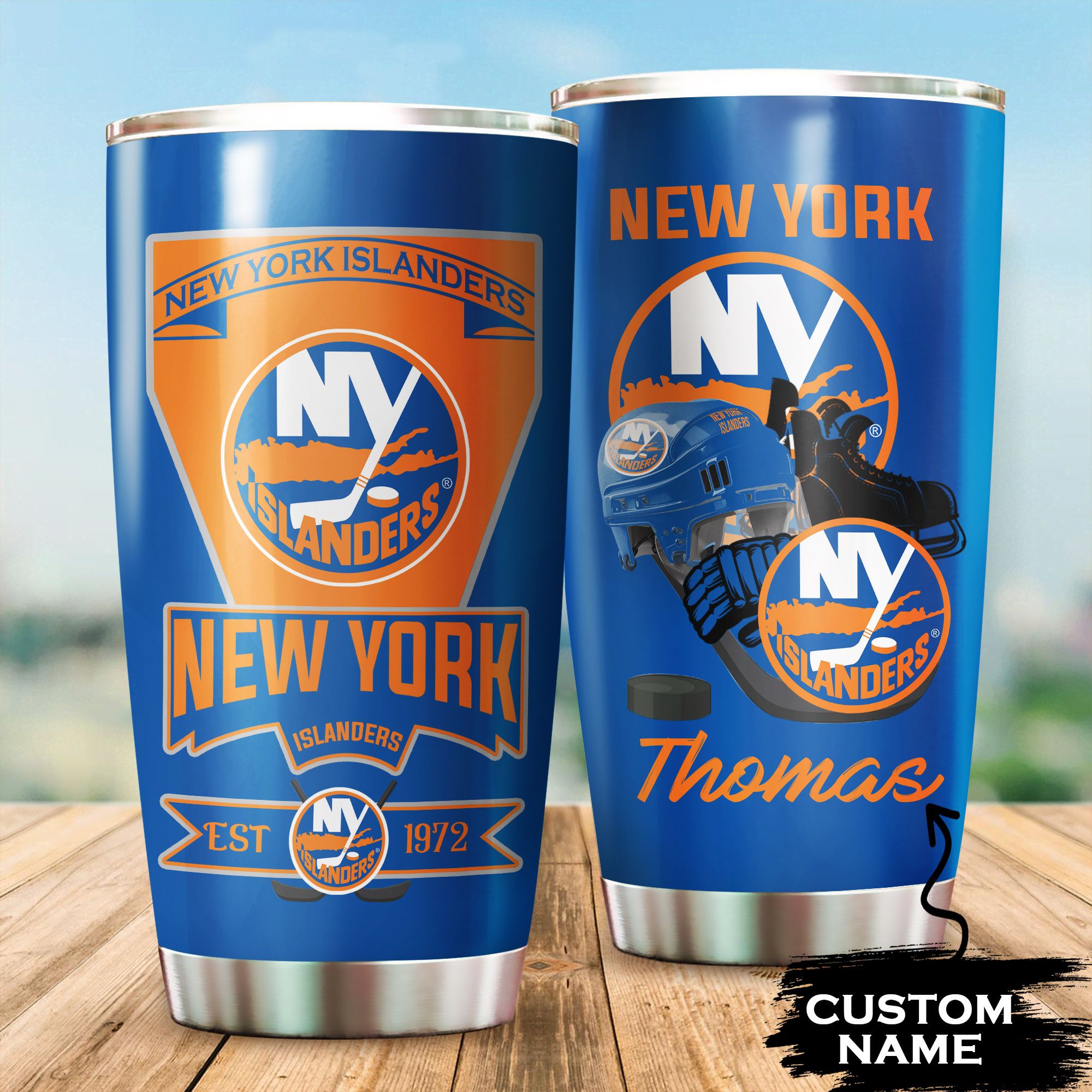 New York Islanders Custom Tumbler 127 L1MTH0520