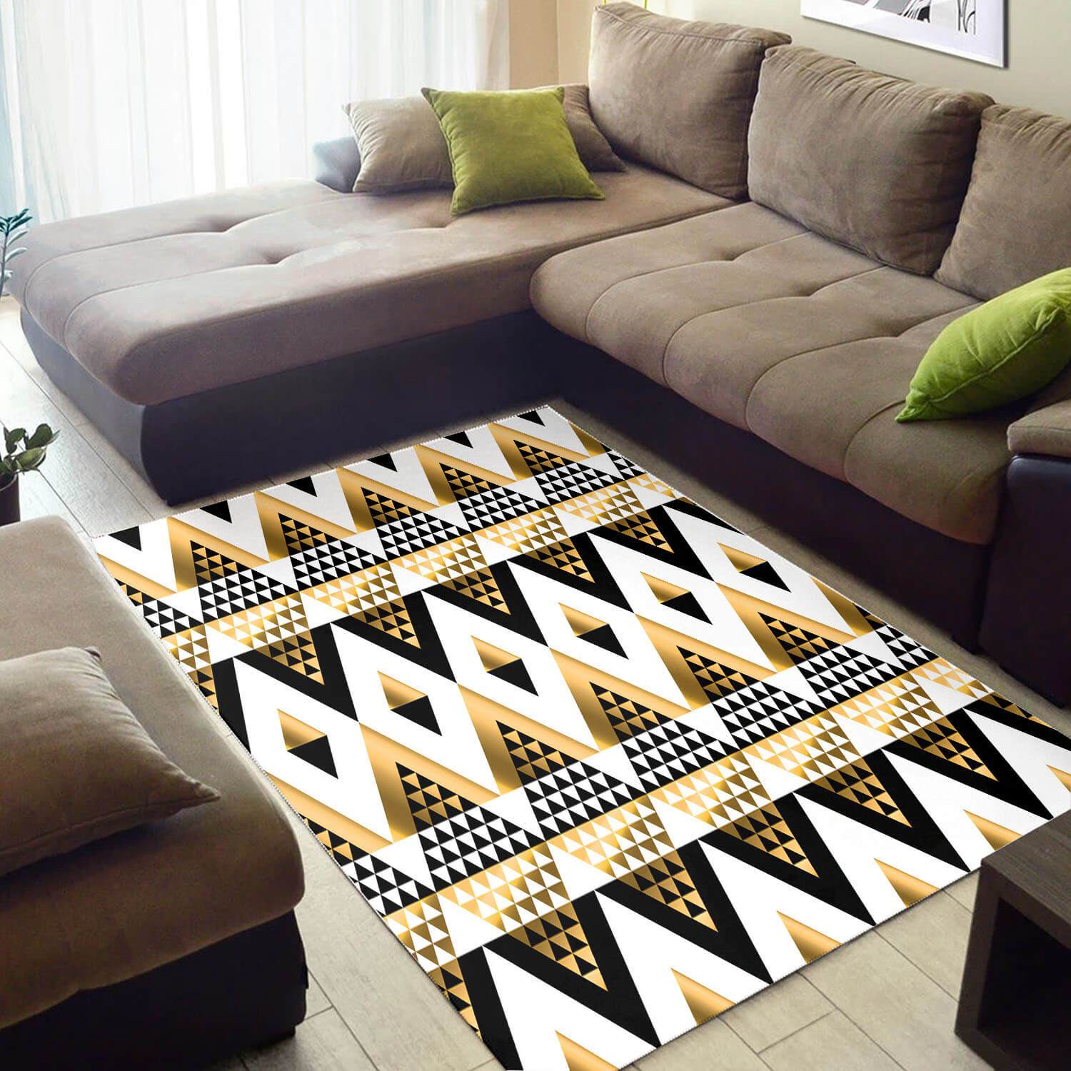 Trendy African Area Rug Unique African Style Ethnic Seamless Pattern African Carpet African Style Decor WBG3303