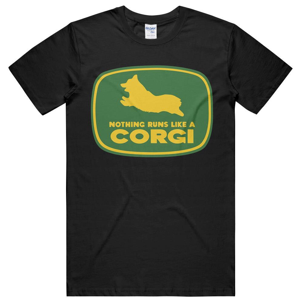 Nothing Runs Like A Corgi Shirt – Funny Farmer Dog Owner Tee- Hoodie- Sweatshirt T Shirts