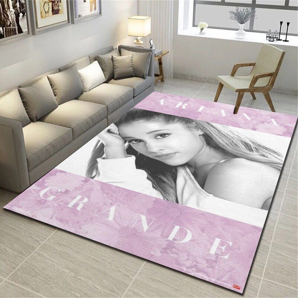 Ariana Grande Floral Area Rug, Living Room Carpet