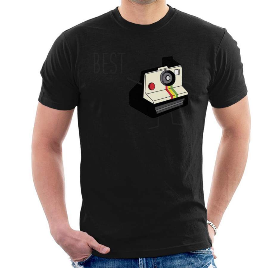 Best Friends Fun Vintage Camera Men’s T-Shirt