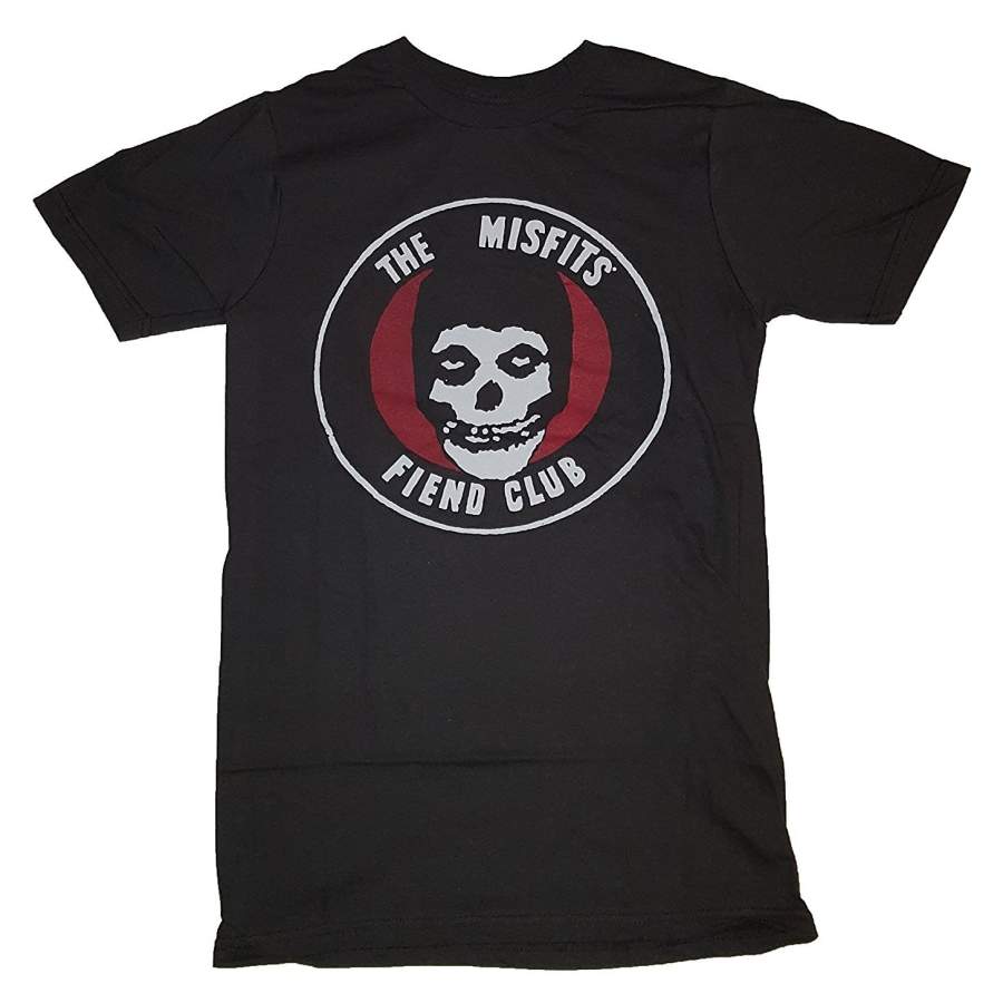 The Misfits Fiend Club Graphic Short Sleeved T-Shirt Cheap Summer Funny Tee Shirts