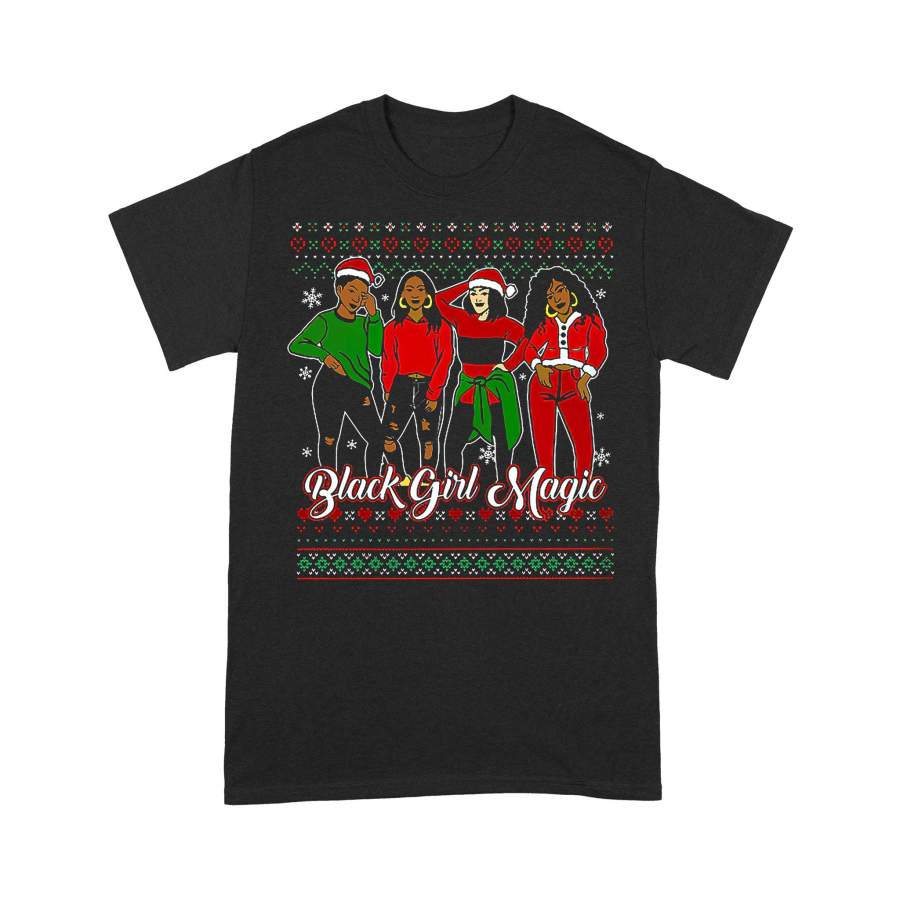 Black Girl Magic Ugly Christmas T-shirt