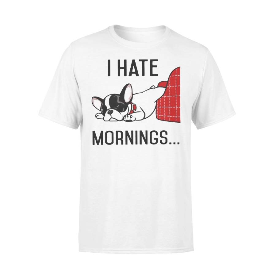 Pug I Hate Morning T-shirt