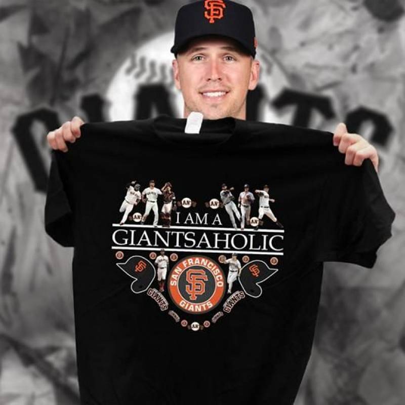 I Am A San Francisco Giants Aholic Heart Shaped T Shirt