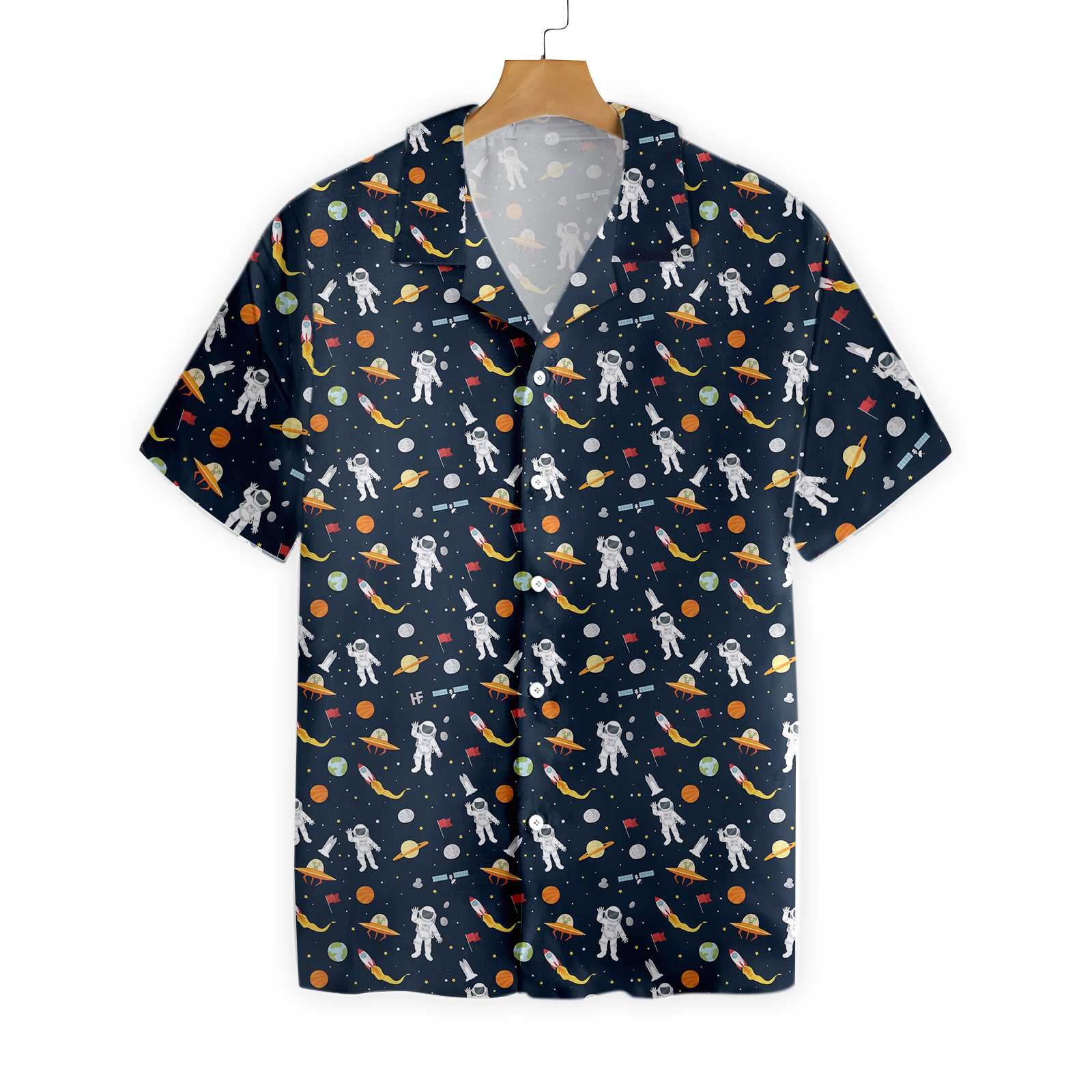 Astronaut Hello Hawaii Shirt Ha58194