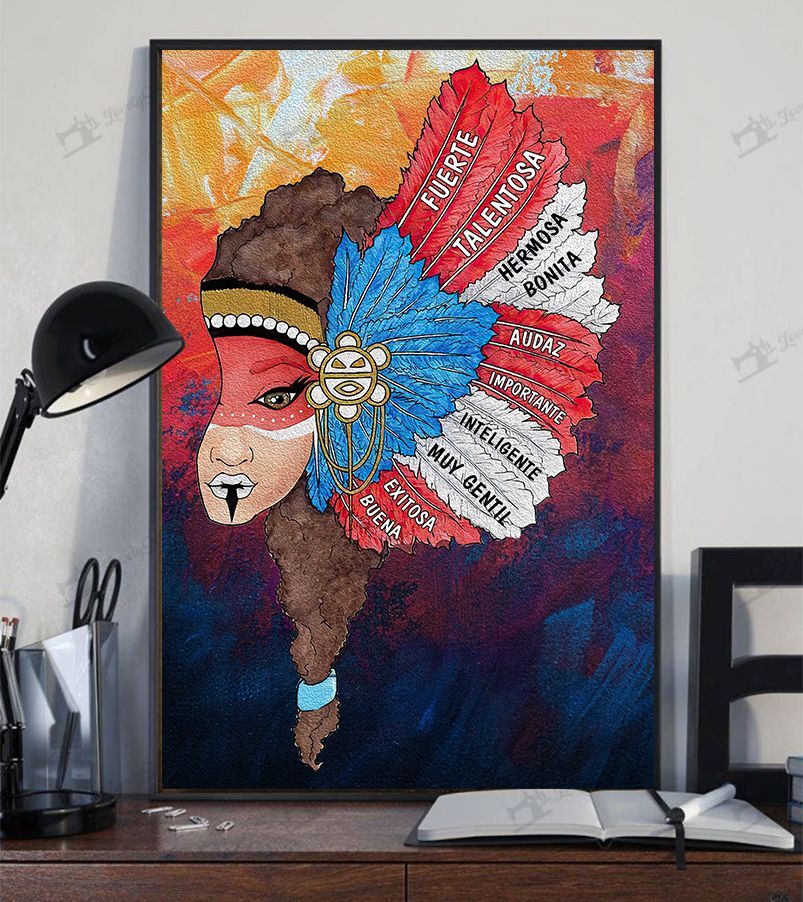 Taino Girl Puerto RicoSpanish Version Poster BIK20122201 Poster Art
