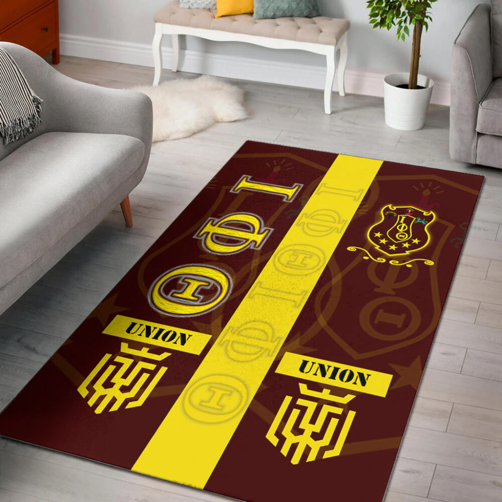 Iota Phi Theta Area Rug – Fraternity Pride Style Area Rug