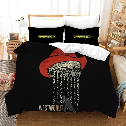 Westworld 2 Duvet Cover Pillowcase Home Decor 3D Bedding Set 5944