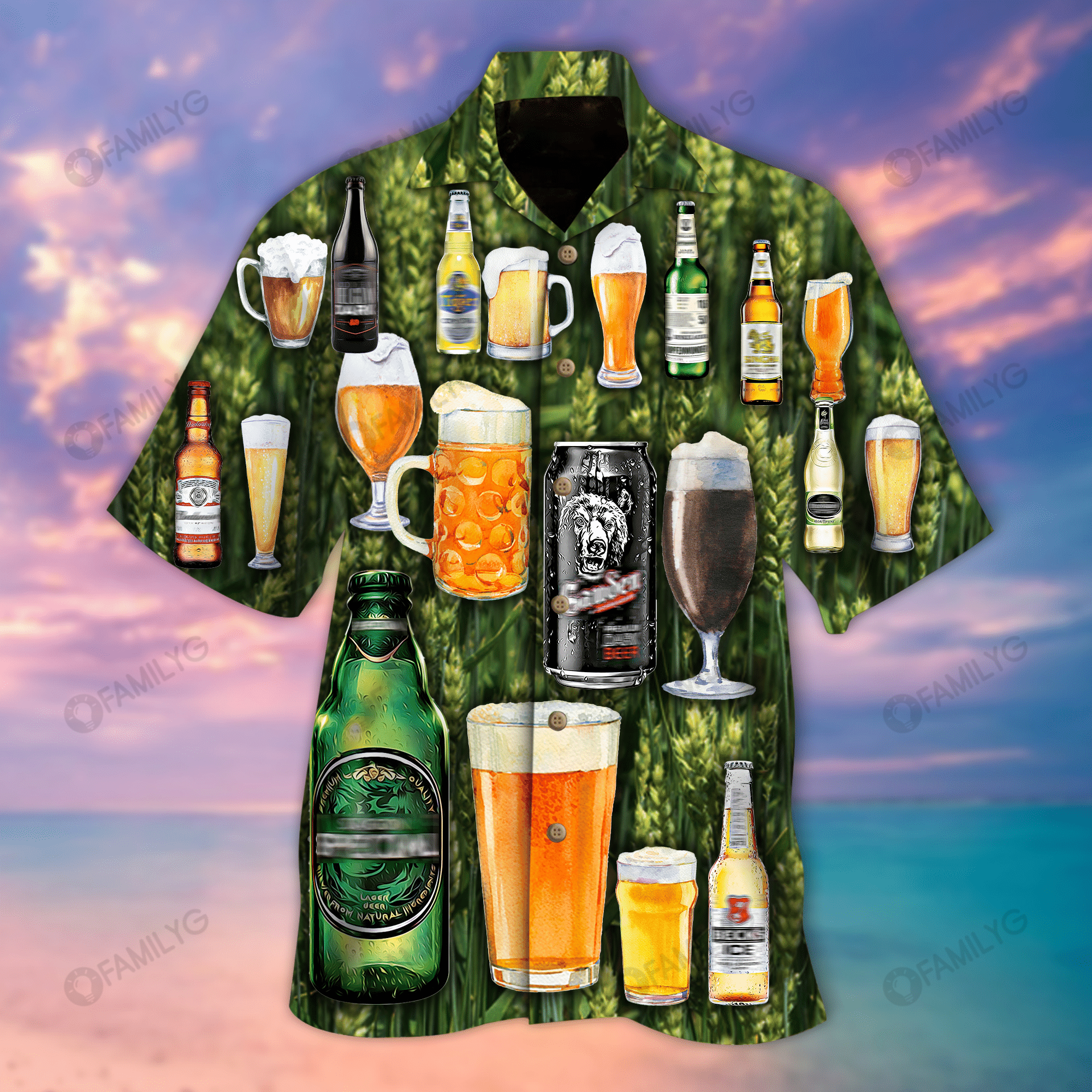 Beer Hawaiian Shirt – Stop Trying To Make Everyone Happy, You Are Not Beer Unisex Hawaiian Shirt – Re Summer Hawaiian For Men, Women, Couple