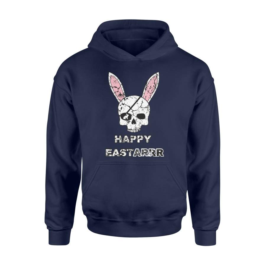 Cool Kids Easter Rabbit Pirate Skull Hoodie