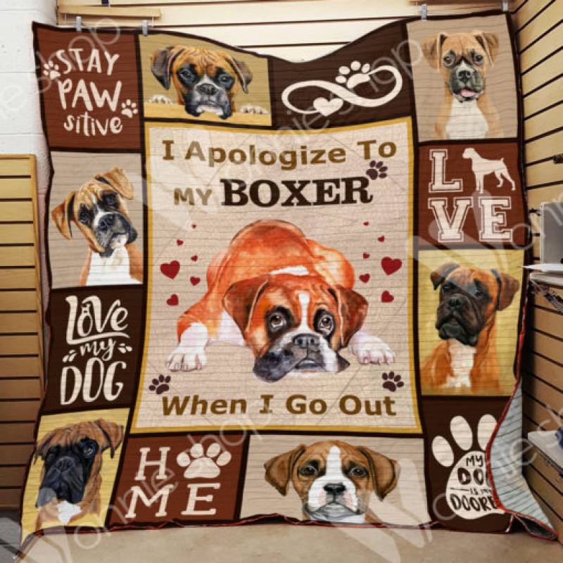 Boxer Dog Blanket NOV1202 70O52