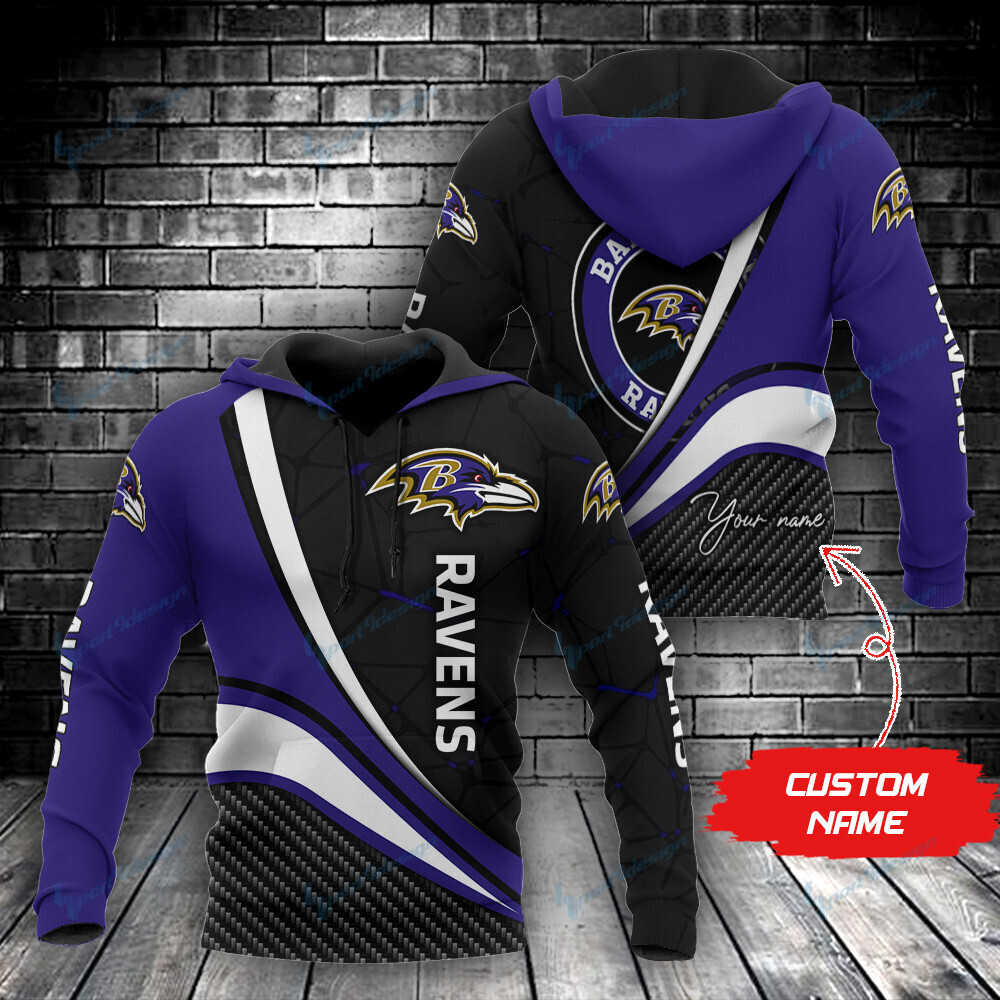 Baltimore Ravens Personalized Hoodie Bg405