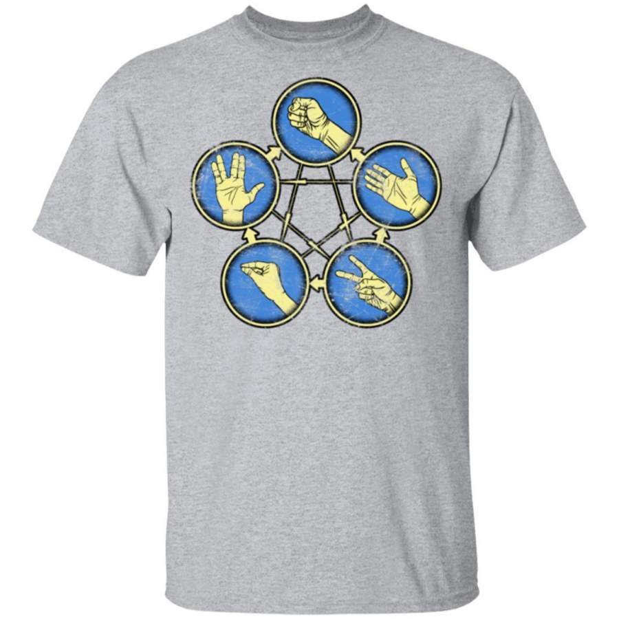 Rock Paper Scissors Lizard Spock T-Shirt