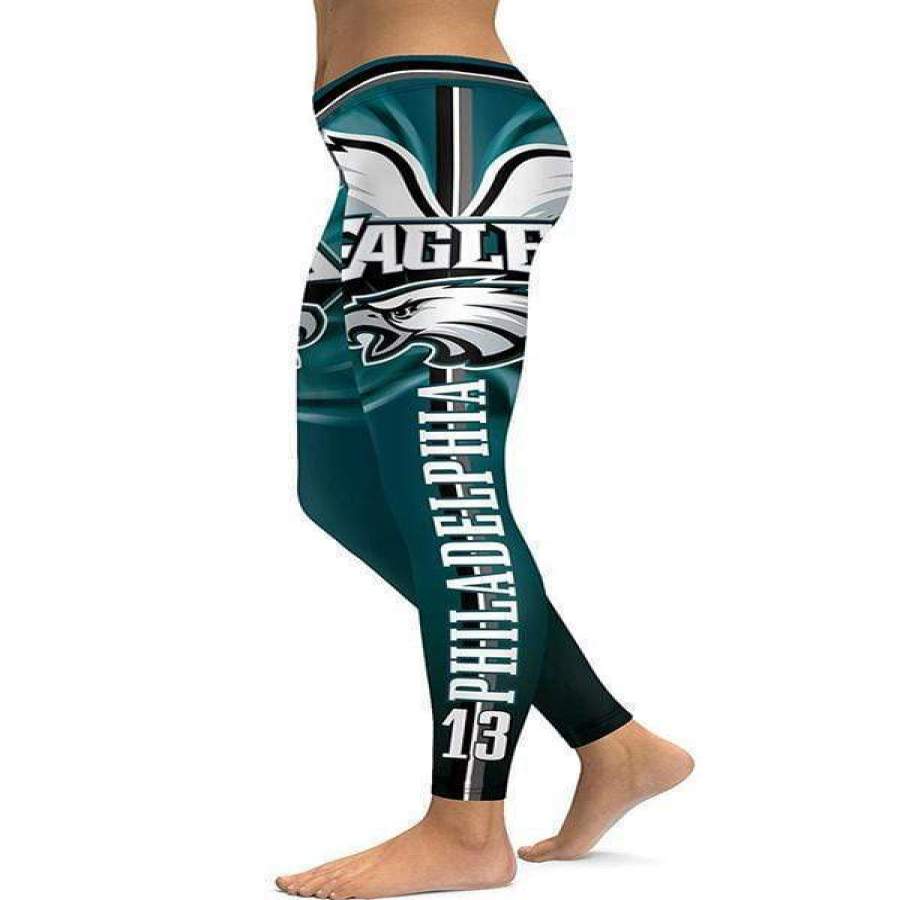 3D Philadelphia Eagles Print Yoga Fitness Leggings