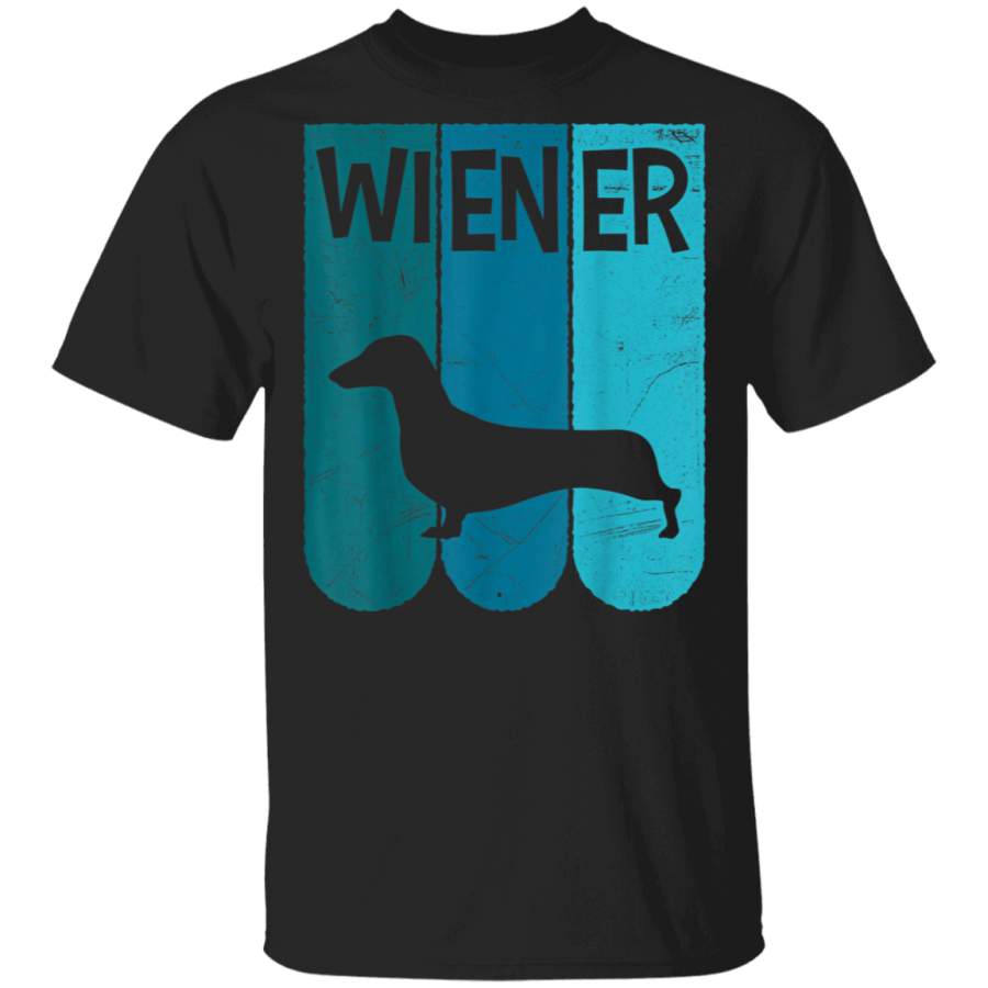 Funny Weiner Dog Shirts RETRO Dachshund Lovers Gifts TShirt