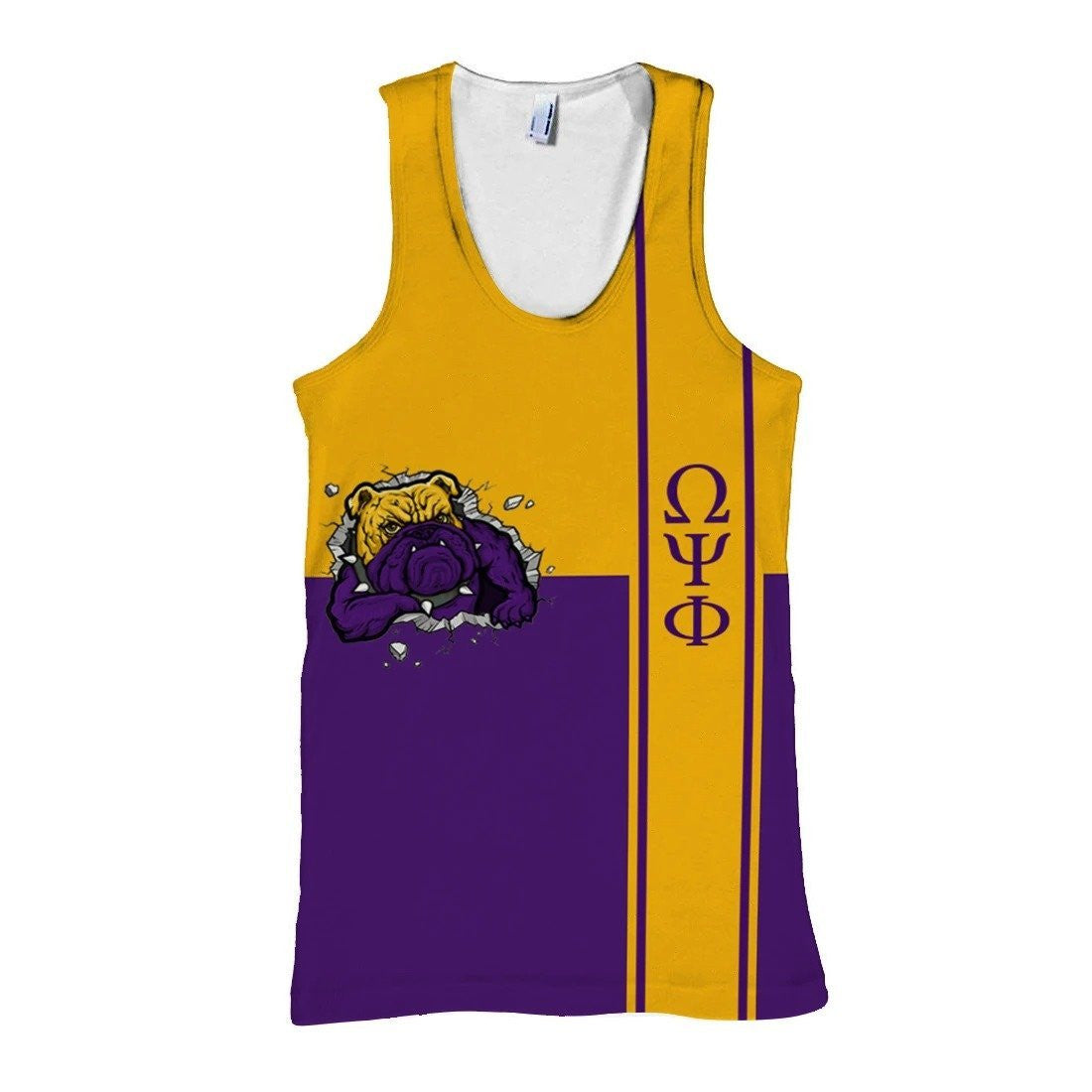 Fraternity Tank Top – Omega Psi Phi Break The Wall Tank Top