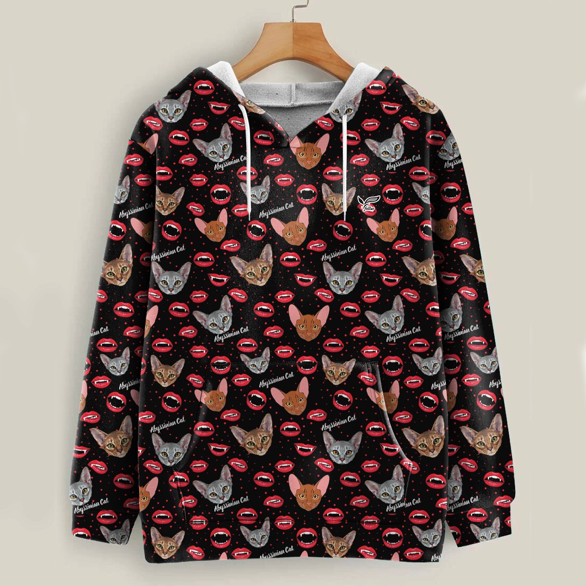 Baby Come Here – Abyssinian Cat Halloween Hoodie