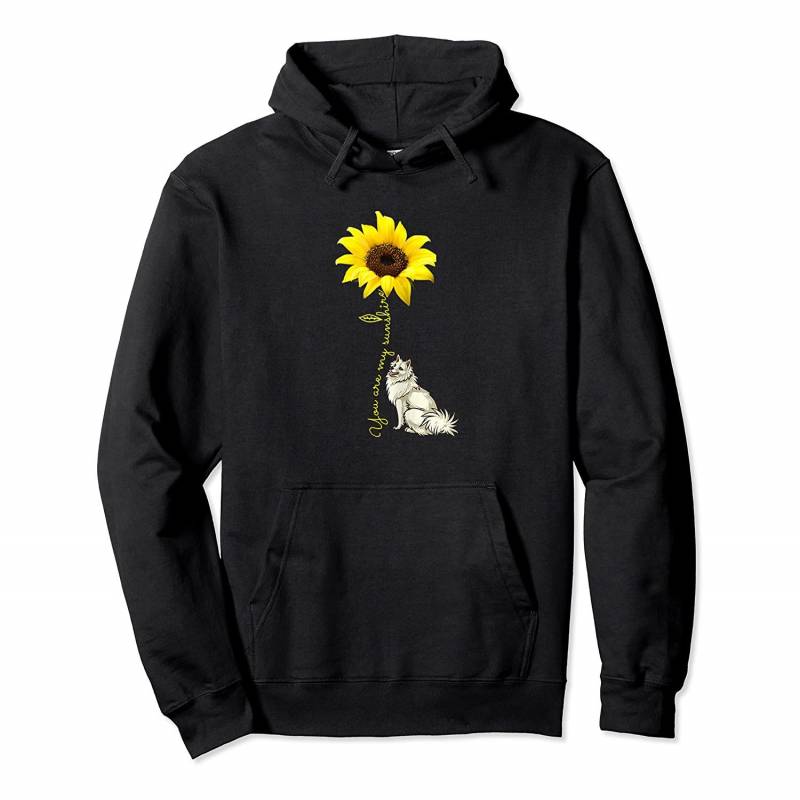 Womens You Are My Sunshine Sunflower American Eskimo Dog Shirt Pullover Hoodie, T-Shirt, Sweatshirt