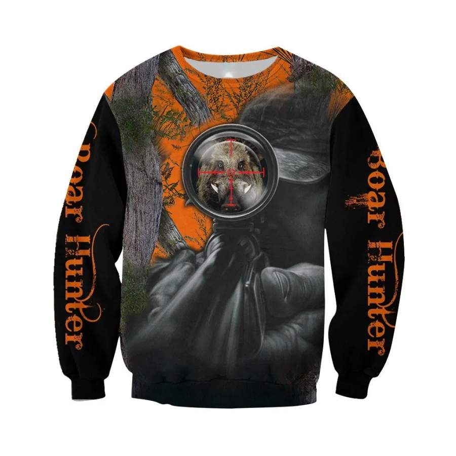 PL406 BOAR HUNTER 3D ALL OVER PRINTED SHIRTS