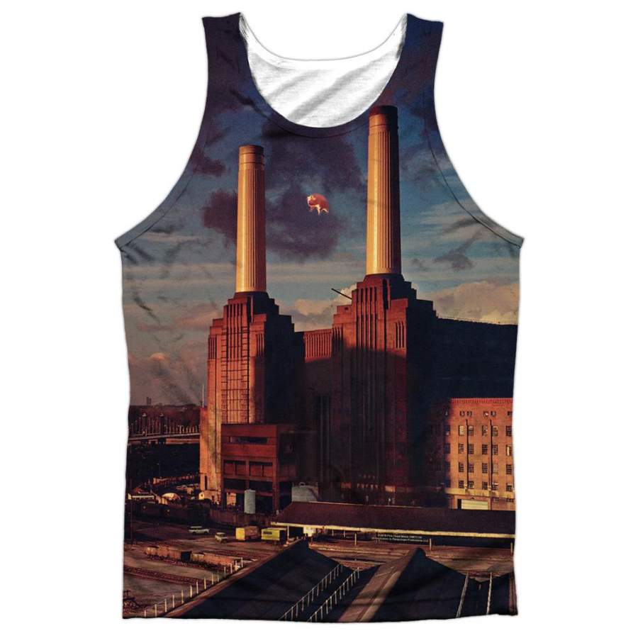 Pink Floyd Special Order Animals Men’s Regular Fit 100% Polyester Tank Top