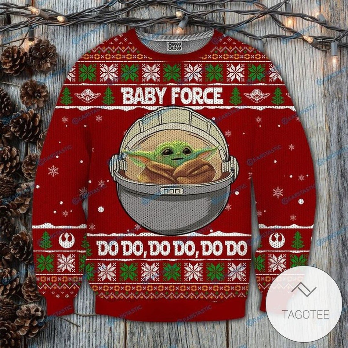 Baby Force Do Do Do Ugly Christmas Sweater 2021 Shirt For Women Men Couple Family Funny Cute