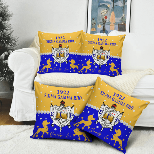 Sigma Gamma Rho 3D Pillow Case