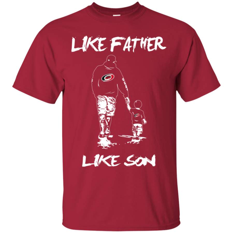 Happy Like Father Like Son Carolina Hurricanes T Shirts