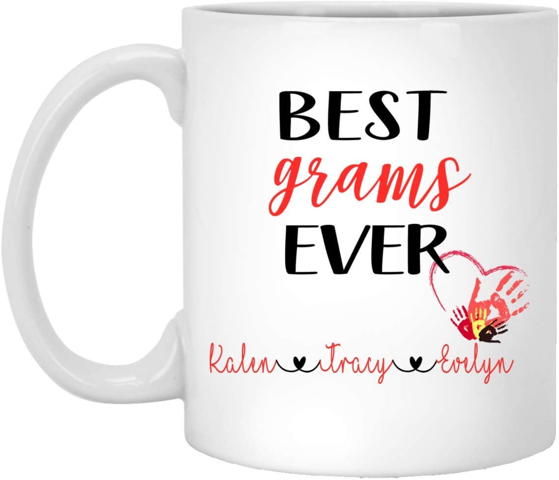 Best Grams Ever Coffee Mug – Personalized Mug – Father’S Day Gift – Gift For Grams – Fathers Day Mug – Grams Coffee Cup – Grams Coffee Mug 15Oz