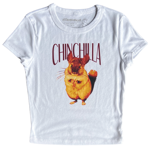 Chinchilla Women   s Baby Rib Ladies Tee Shirt Outfit  For Men  For Women