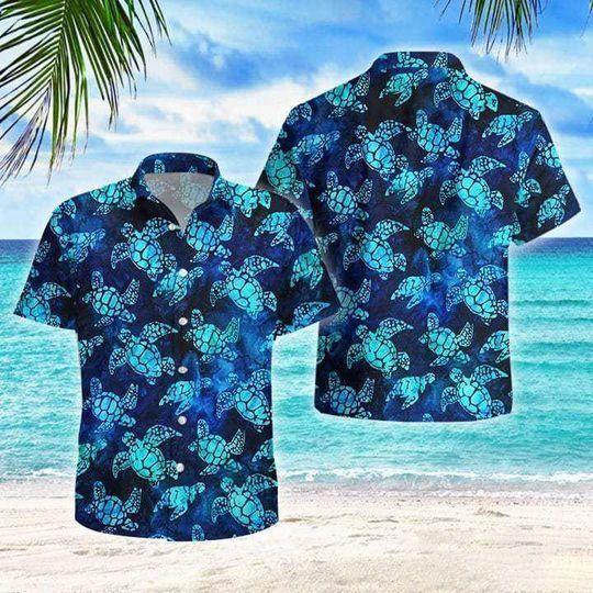 Turtle Hawaii Colorful Nice Hawaii Shirt For Men Women Adult Ha23169