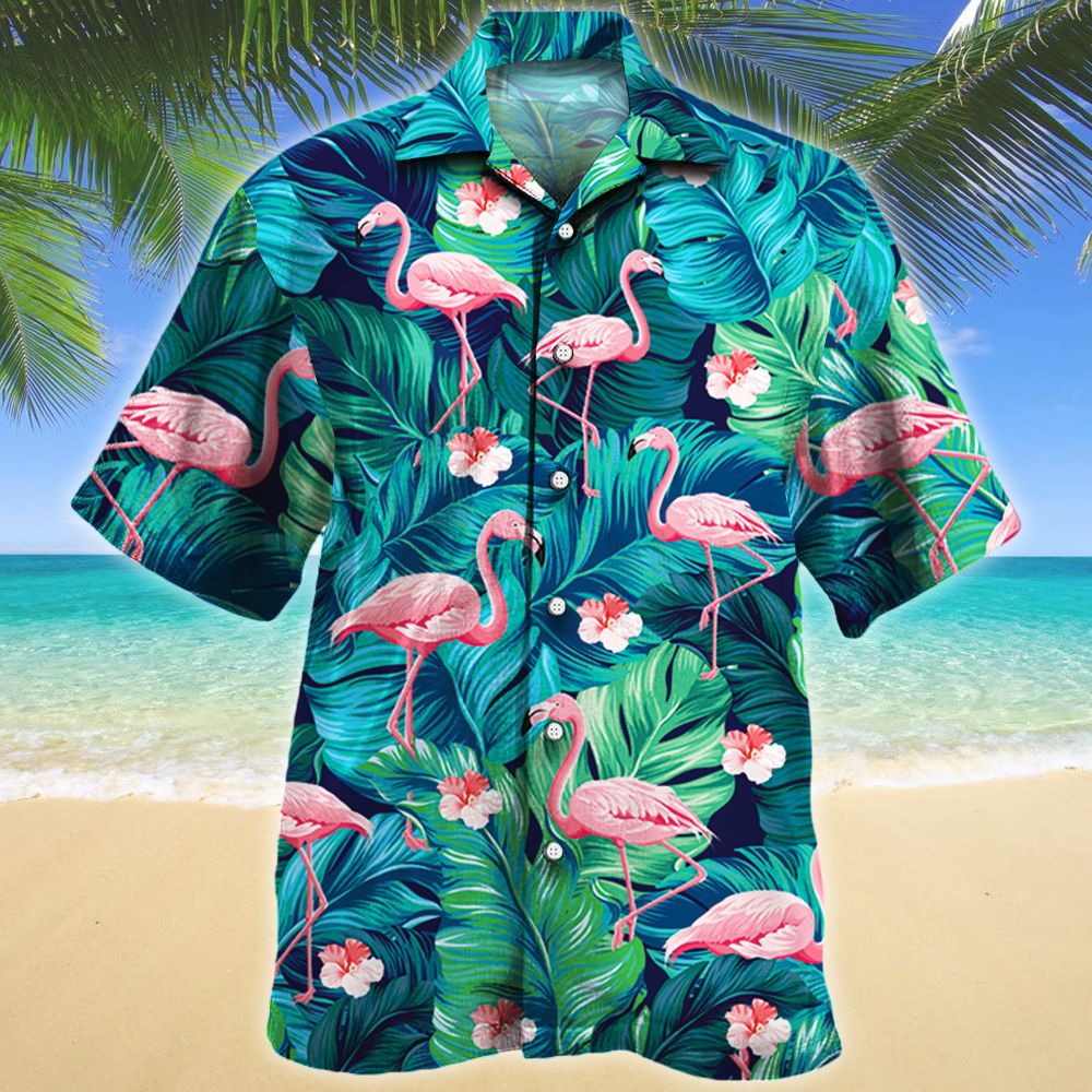 Flamingo Lovers Gift Hawaiian Shirt For Aloha Ha7852