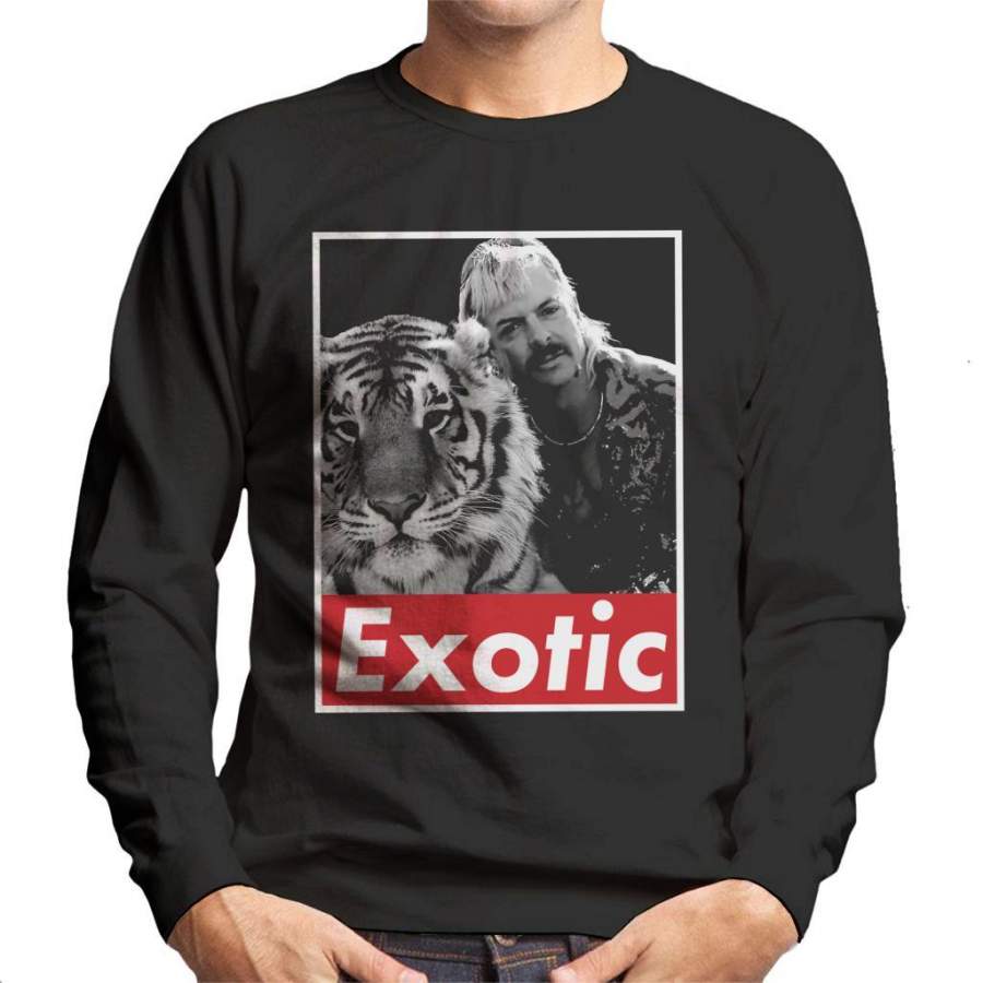 Joe Exotic Retro Tiger King Men’s Sweatshirt