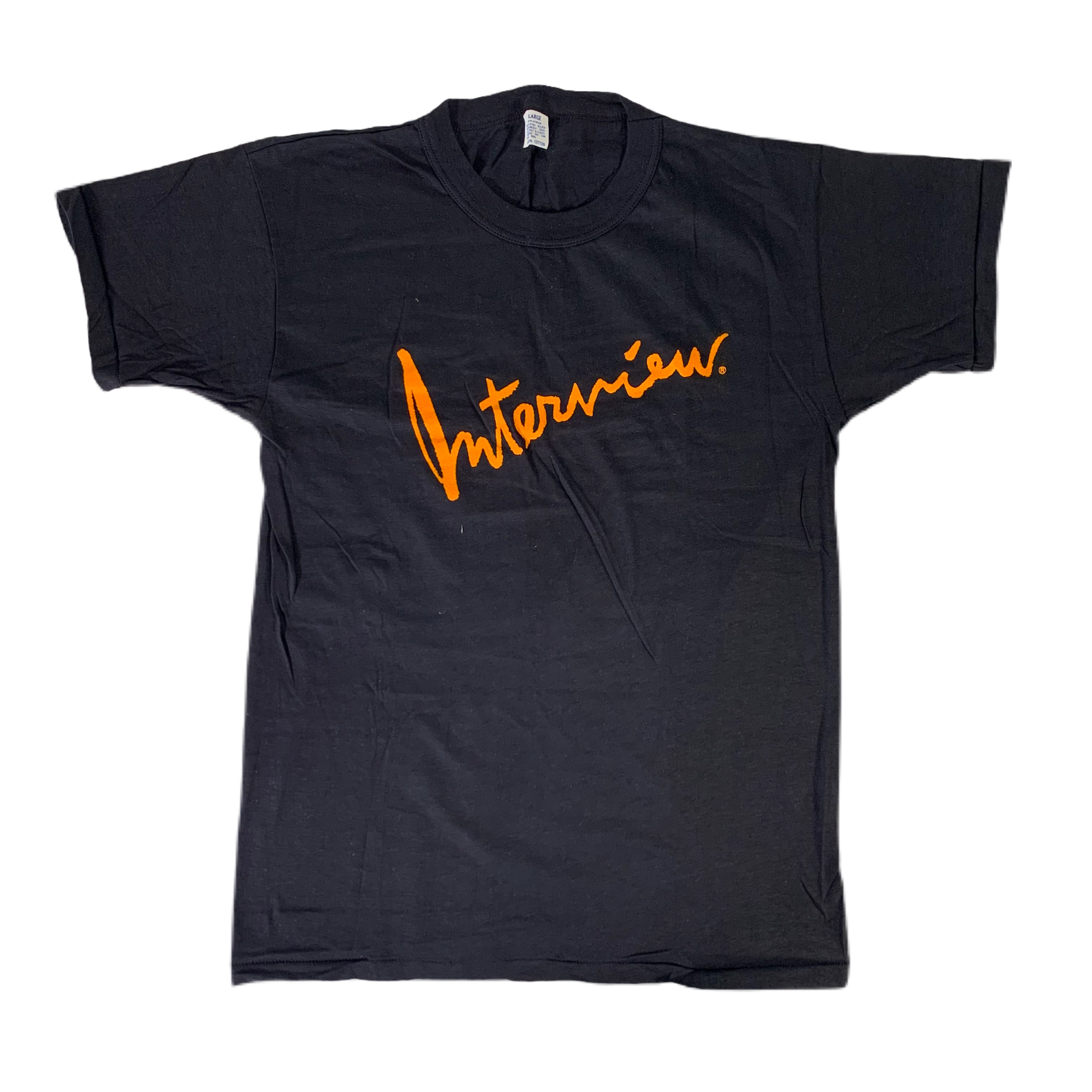 Vintage Interview Magazine “Orange Logo” T-Shirt