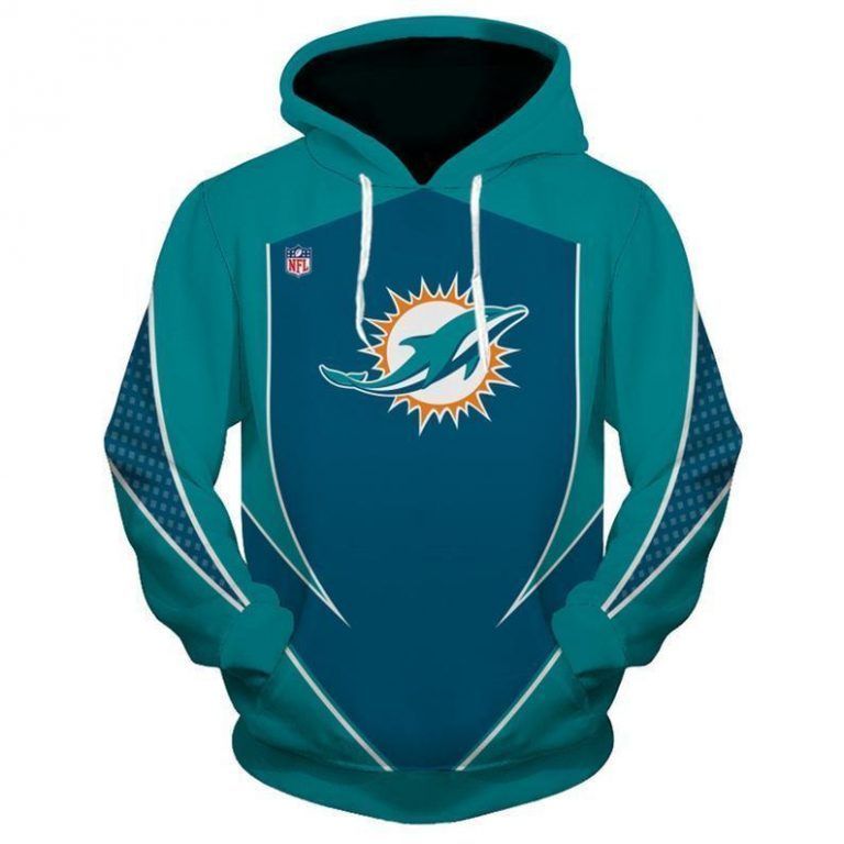 Miami Dolphins 3D Hoodie 09