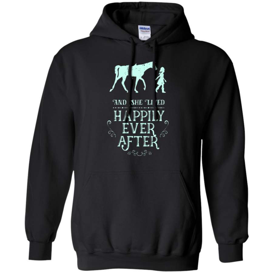 AGR And She Lived Happily Ever After Horse Lady Hoodie